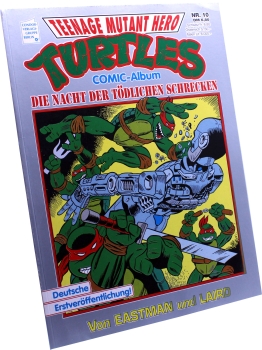 TMNT Teenage Mutant Hero Turtles Comic Album Nr. 10: Die Nacht der tödlichen Schrecken von Condor